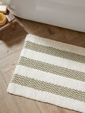 Yard Olive Hebden woven bath mat 50x80 - British product