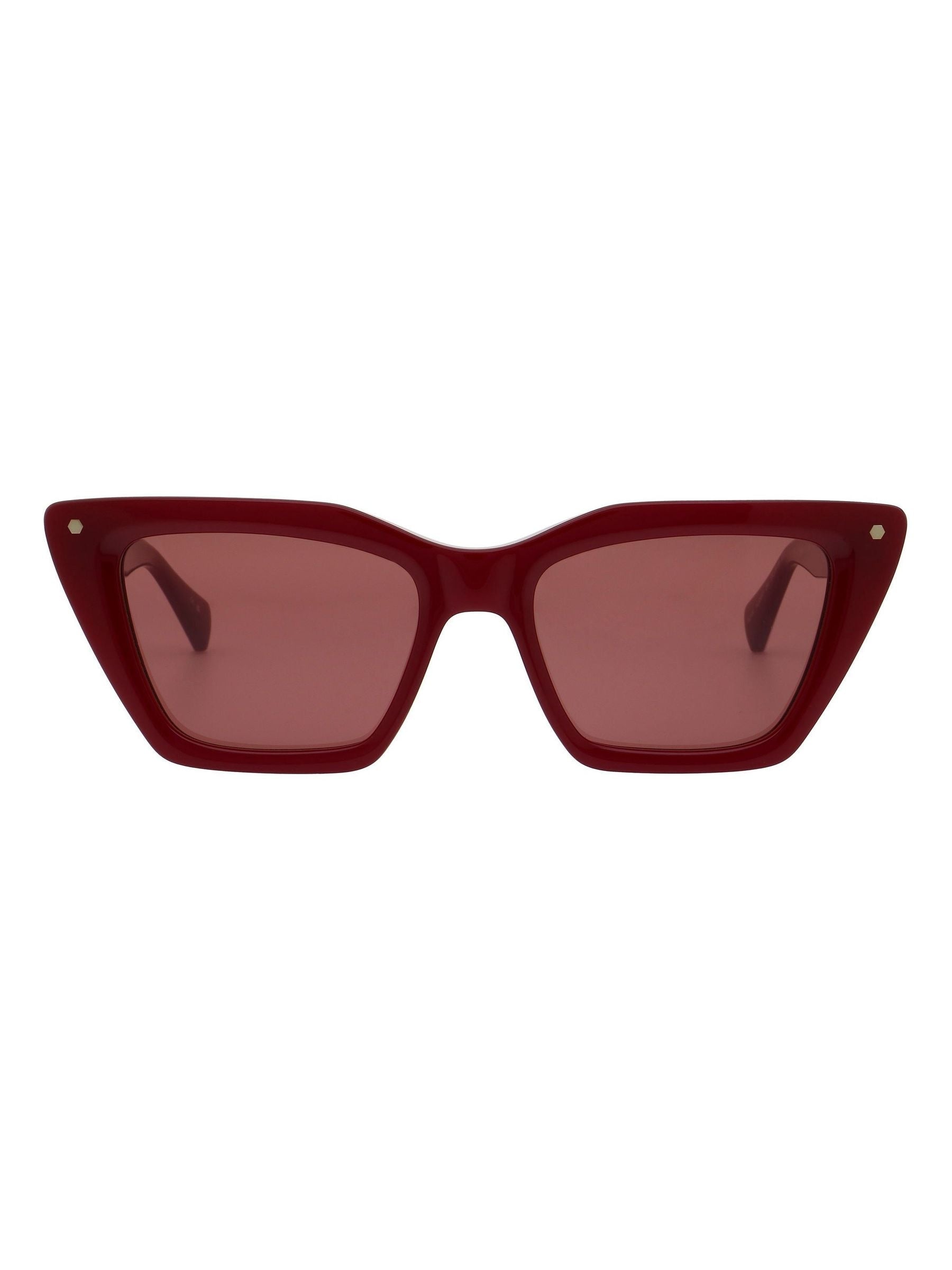AllSaints BLAIR red cat-eye sunglasses 55/19-140, UK version