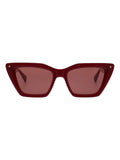 AllSaints BLAIR red cat-eye sunglasses 55/19-140, UK version