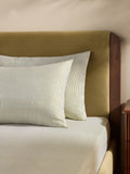 MADE.COM Grey Ansel Stripe 100% Cotton Pillowcases 2 Pack