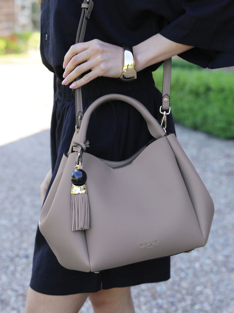 Luella Grey Adele cross-body bag in grey, UK version