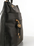 Luella Grey Black Ella Small Casual Backpack