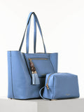 Luella Grey Catalina casual tote bag with pouch (British brand)