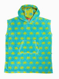 Frugi Blue Havana hooded towel, UK version