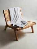 Duchamp Dawn Blue fleece throw 130x170cm, imported from the UK