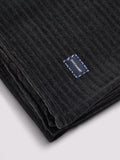 Duchamp Gray Pinstripe fleece throw (British brand)