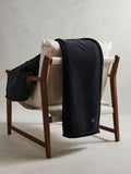 Duchamp Gray Pinstripe fleece throw (British brand)