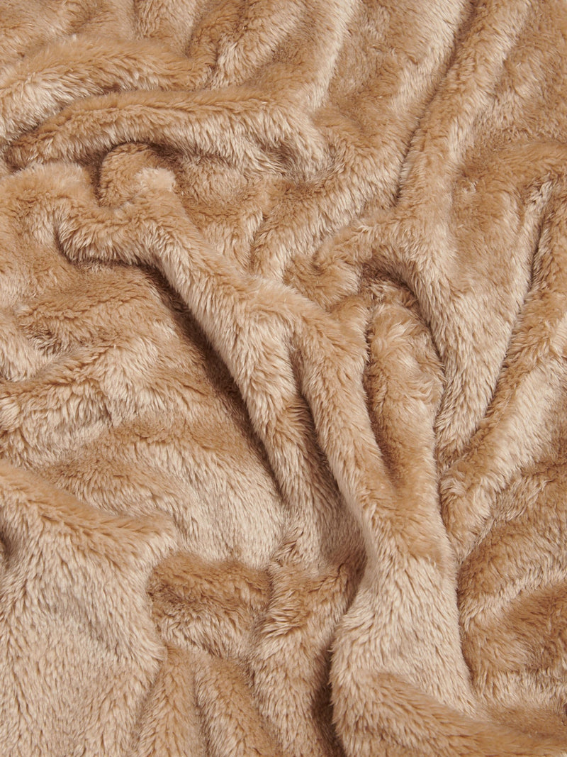 U.S. Polo Assn. camel fleece throw 150x200 cm (British brand)