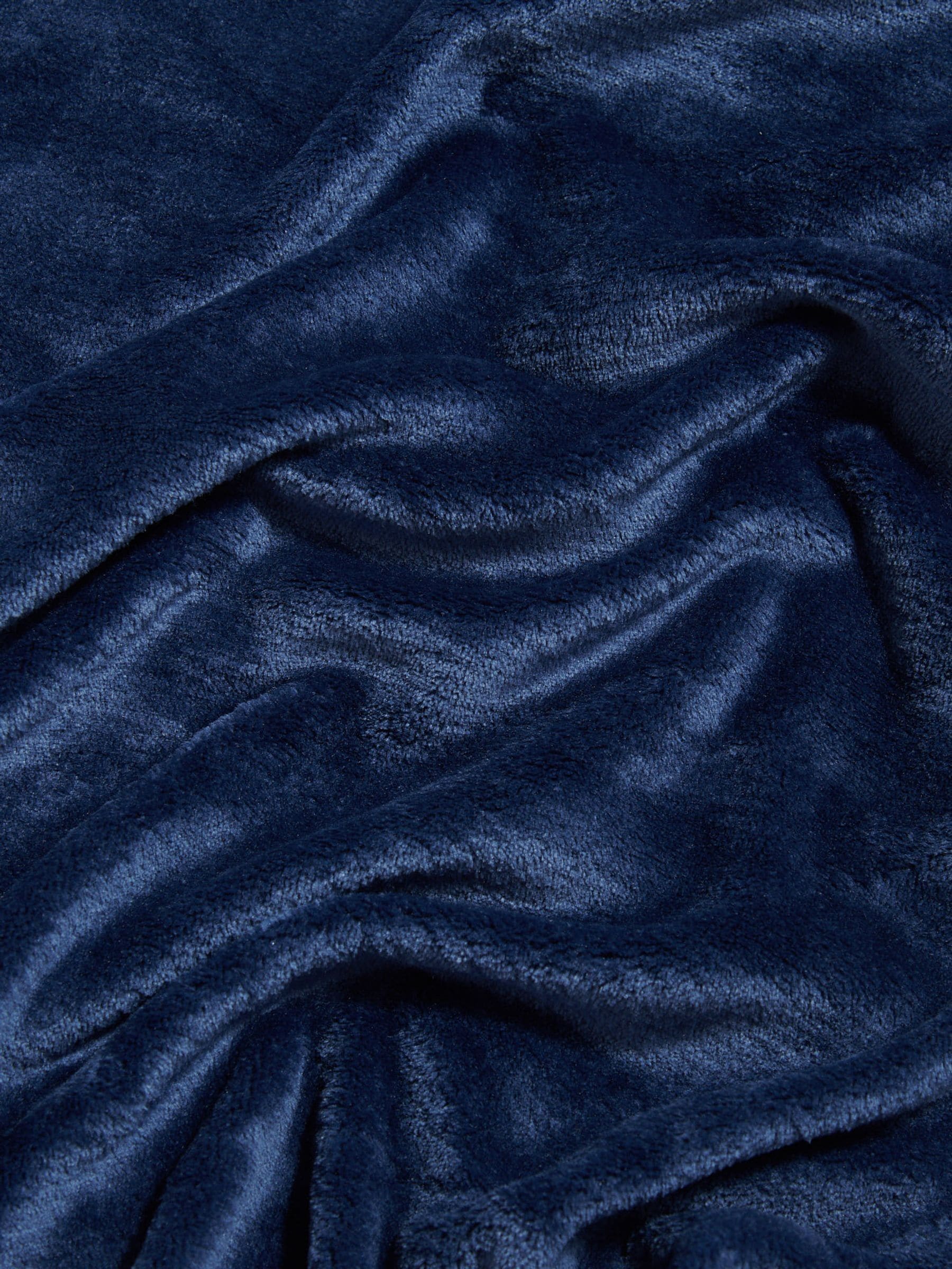 U.S. Polo Assn. fleece throw Ensign Blue 200x220cm (British brand)