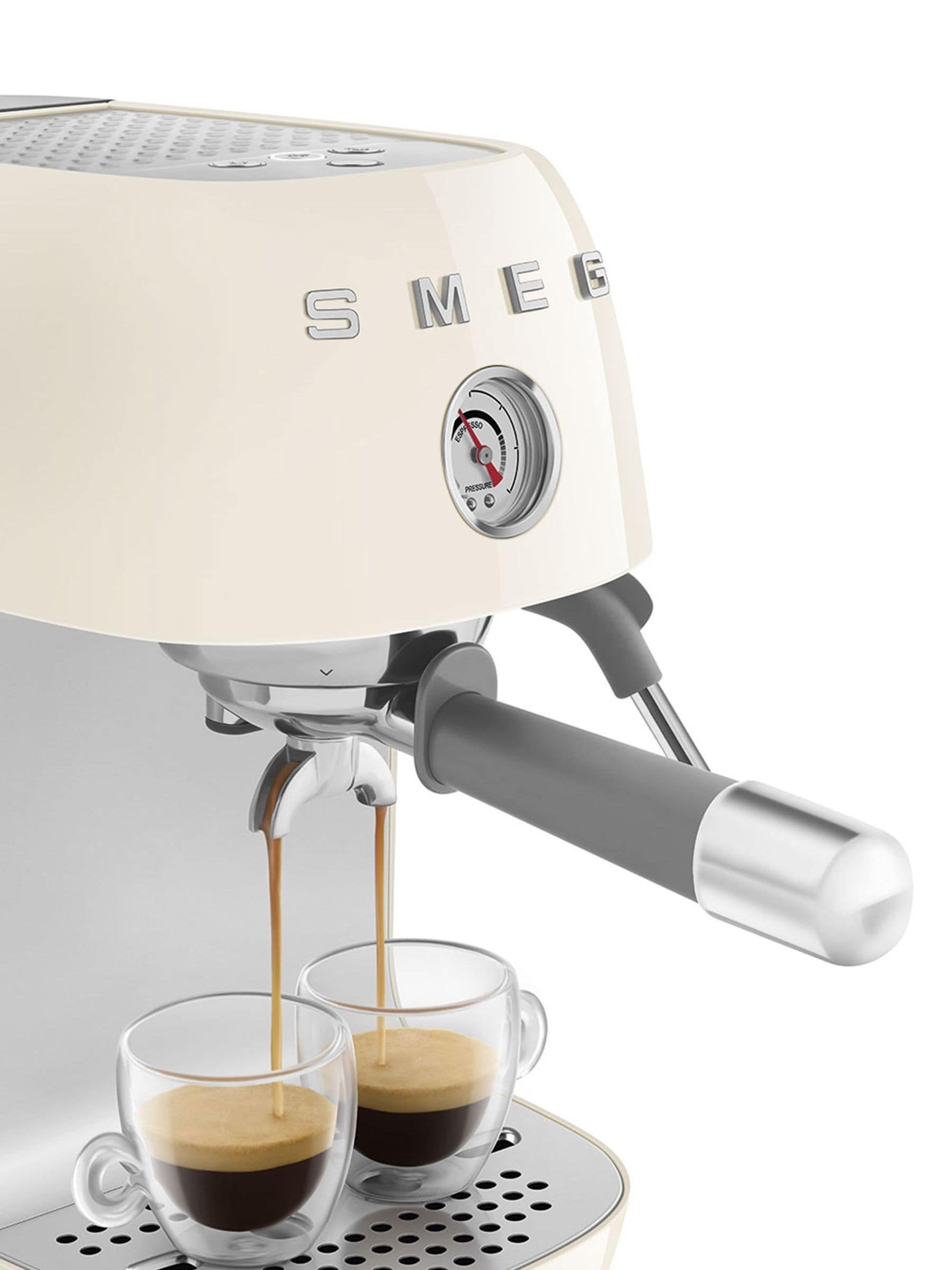 Smeg Cream Espresso and Cold Brew Coffee Machine