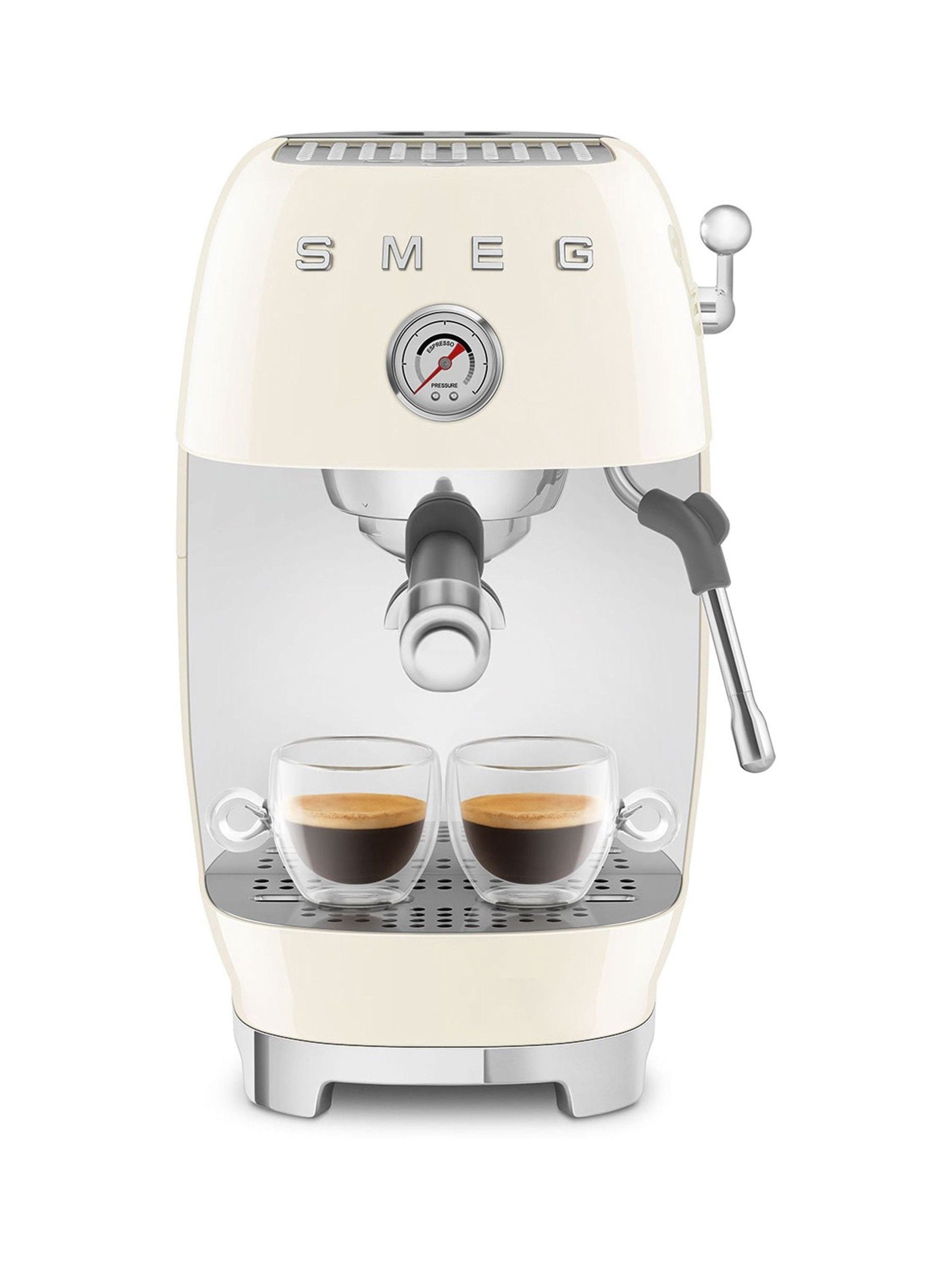Smeg Cream Espresso and Cold Brew Coffee Machine