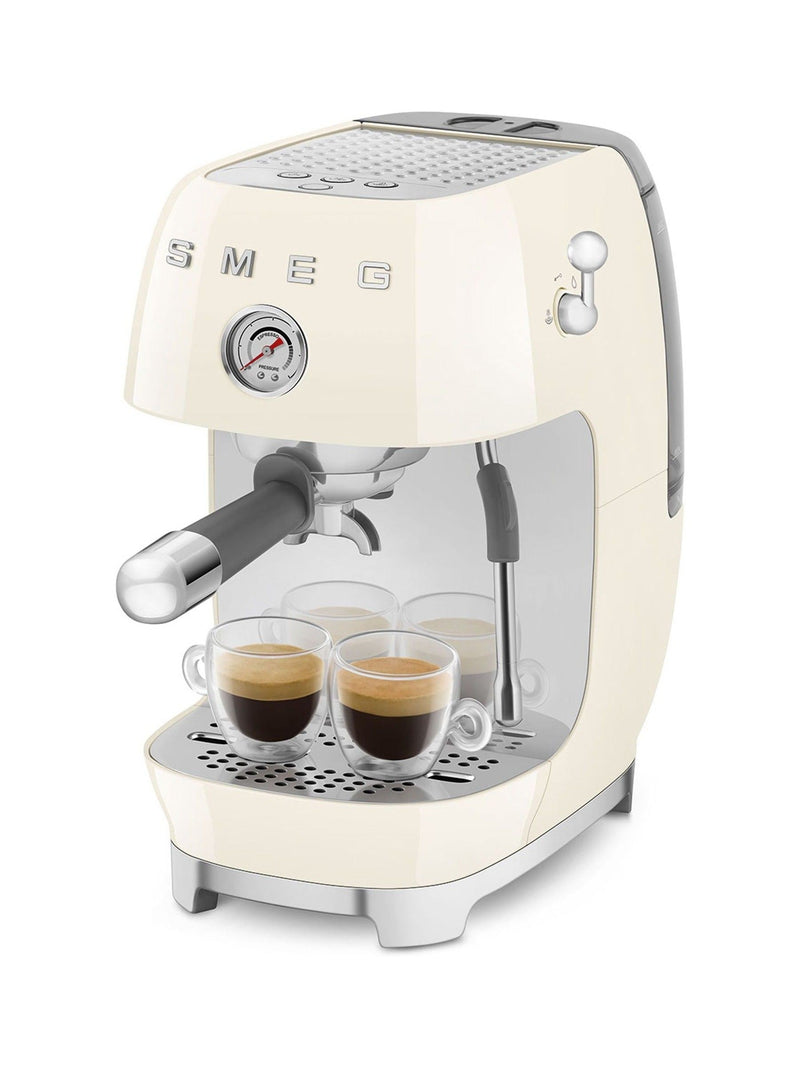 Smeg Cream Espresso and Cold Brew Coffee Machine