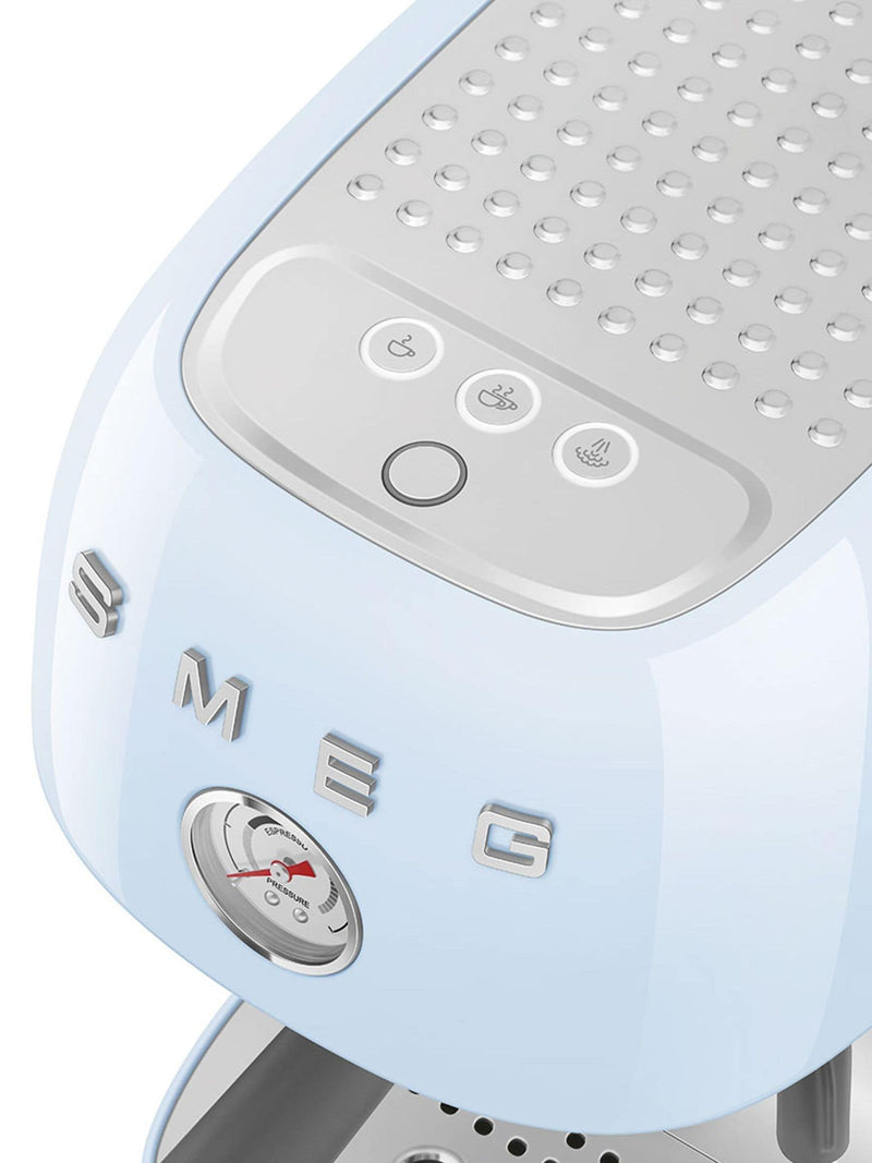 Smeg Pastel Blue Espresso and Cold Brew Coffee Machine