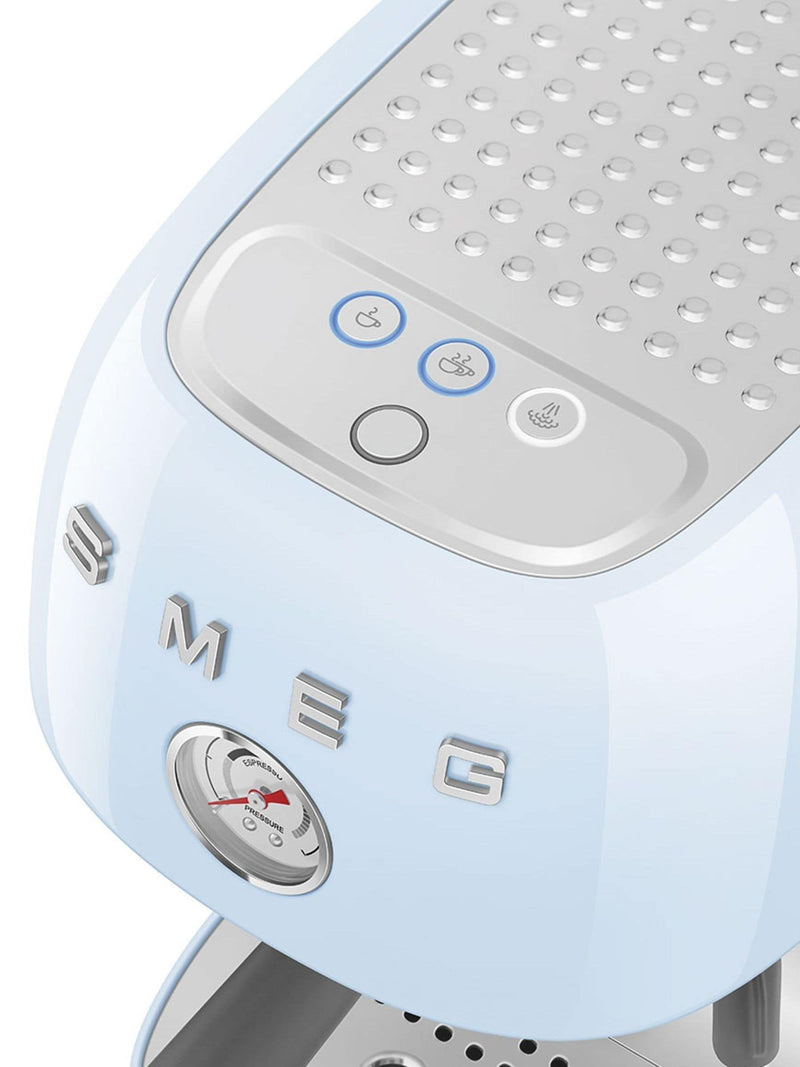Smeg Pastel Blue Espresso and Cold Brew Coffee Machine