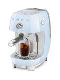 Smeg Pastel Blue Espresso and Cold Brew Coffee Machine