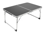 Compact folding camping table with carry handle, UK version