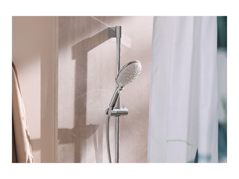 Multi-functional shower head with three spray patterns, 15cm, imported from the UK
