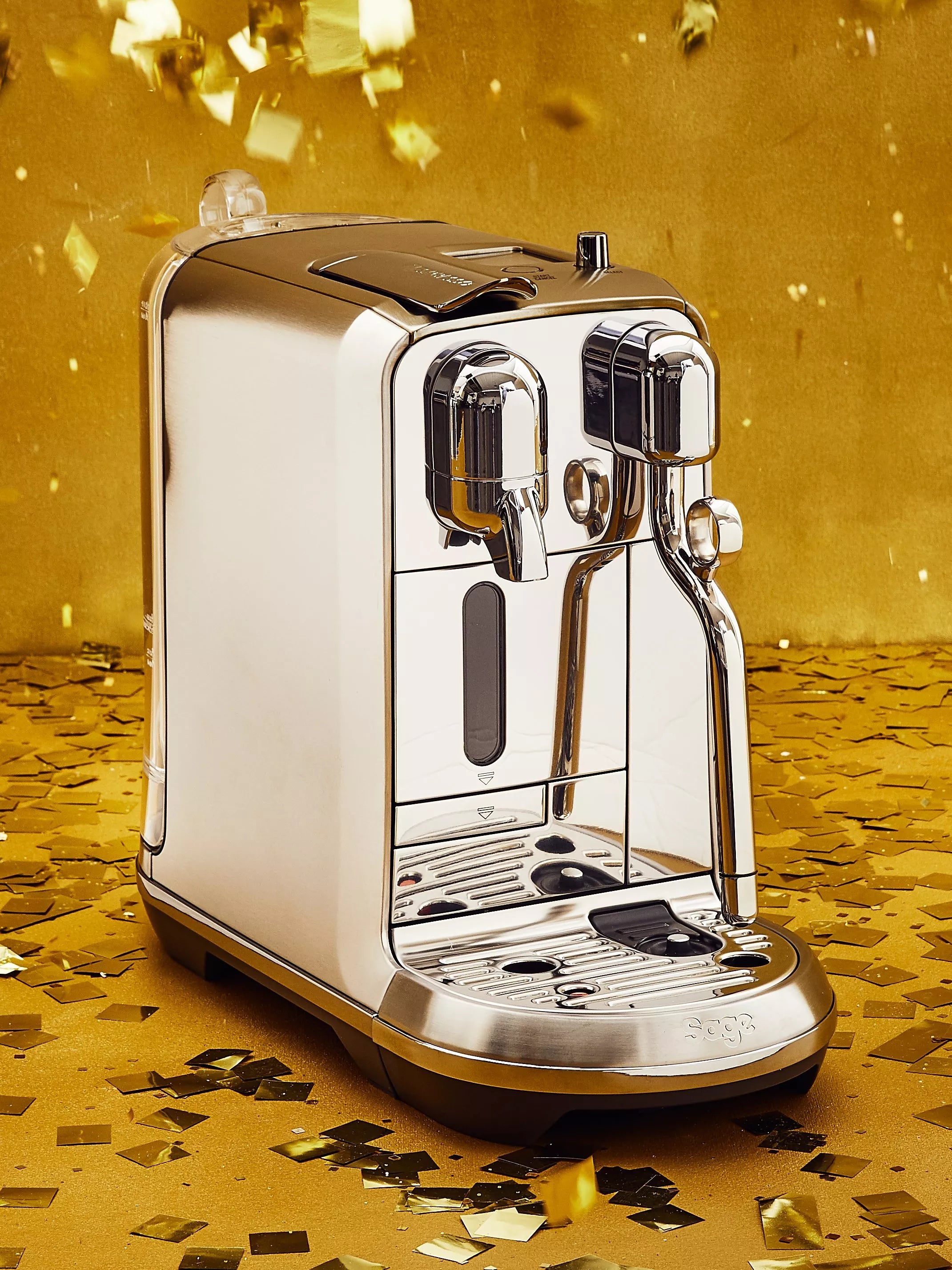 Sage Nespresso Creatista Plus coffee machine, imported from the UK