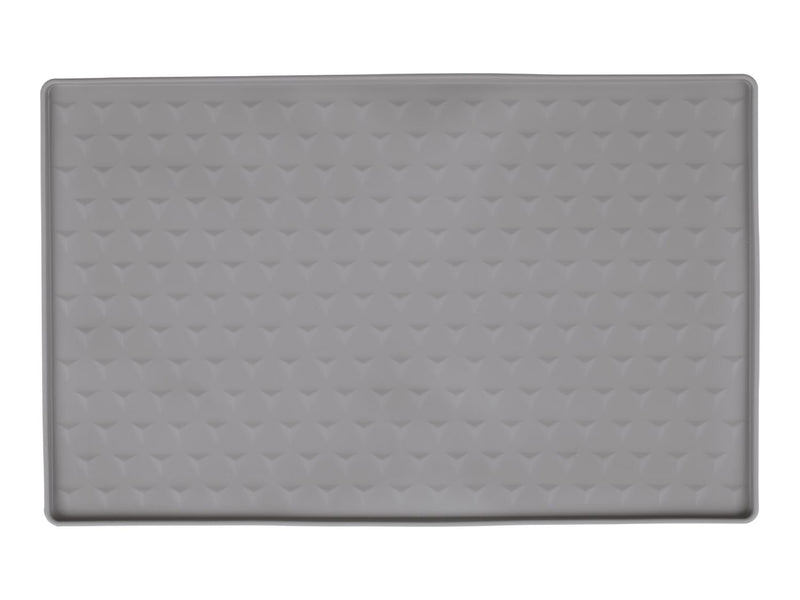 Feeding mat for pet bowls with raised edge (British brand)