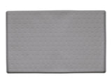 Feeding mat for pet bowls with raised edge (British brand)