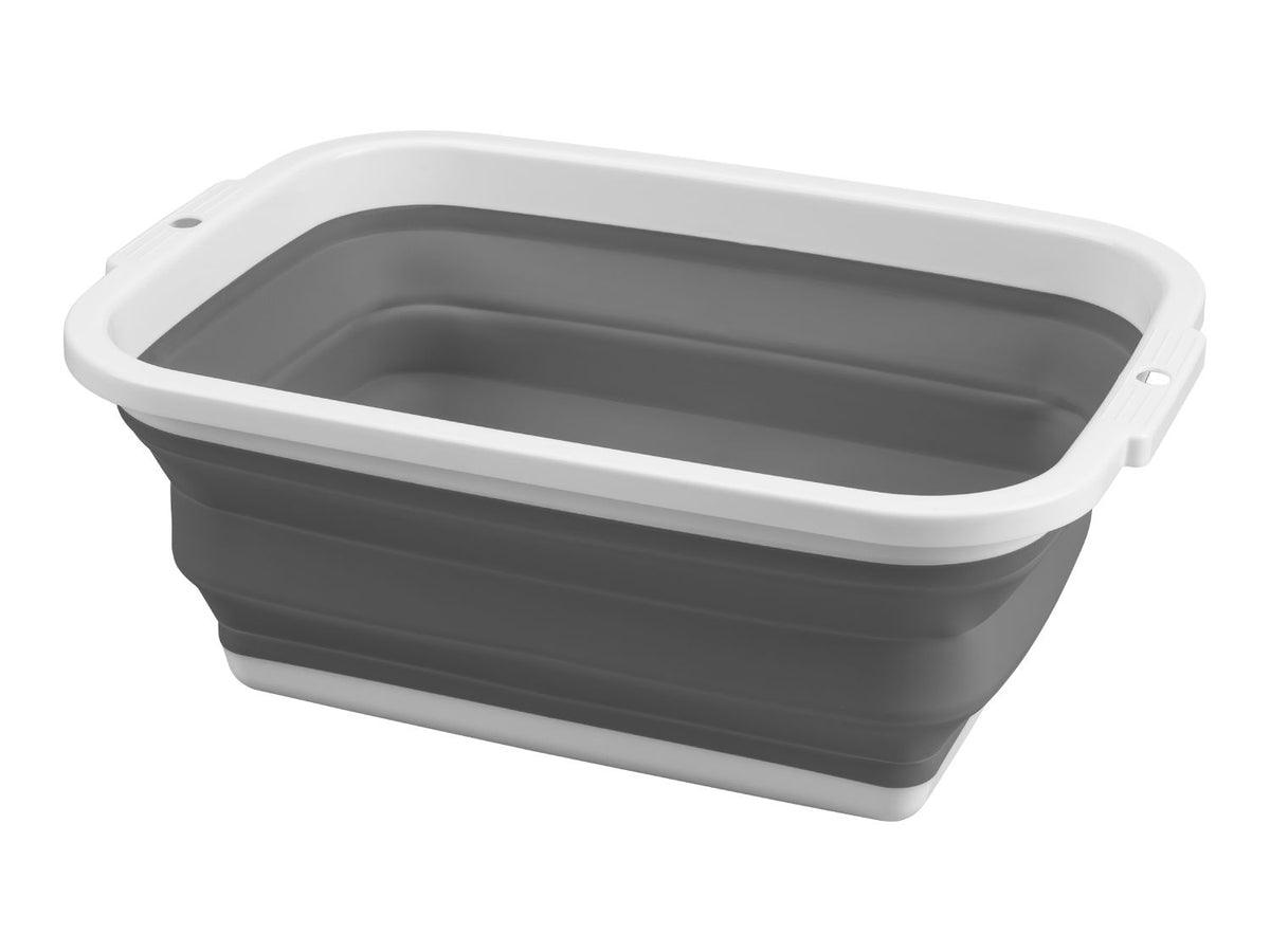 Folding camping sink 10L capacity with practical carry handle (British brand)
