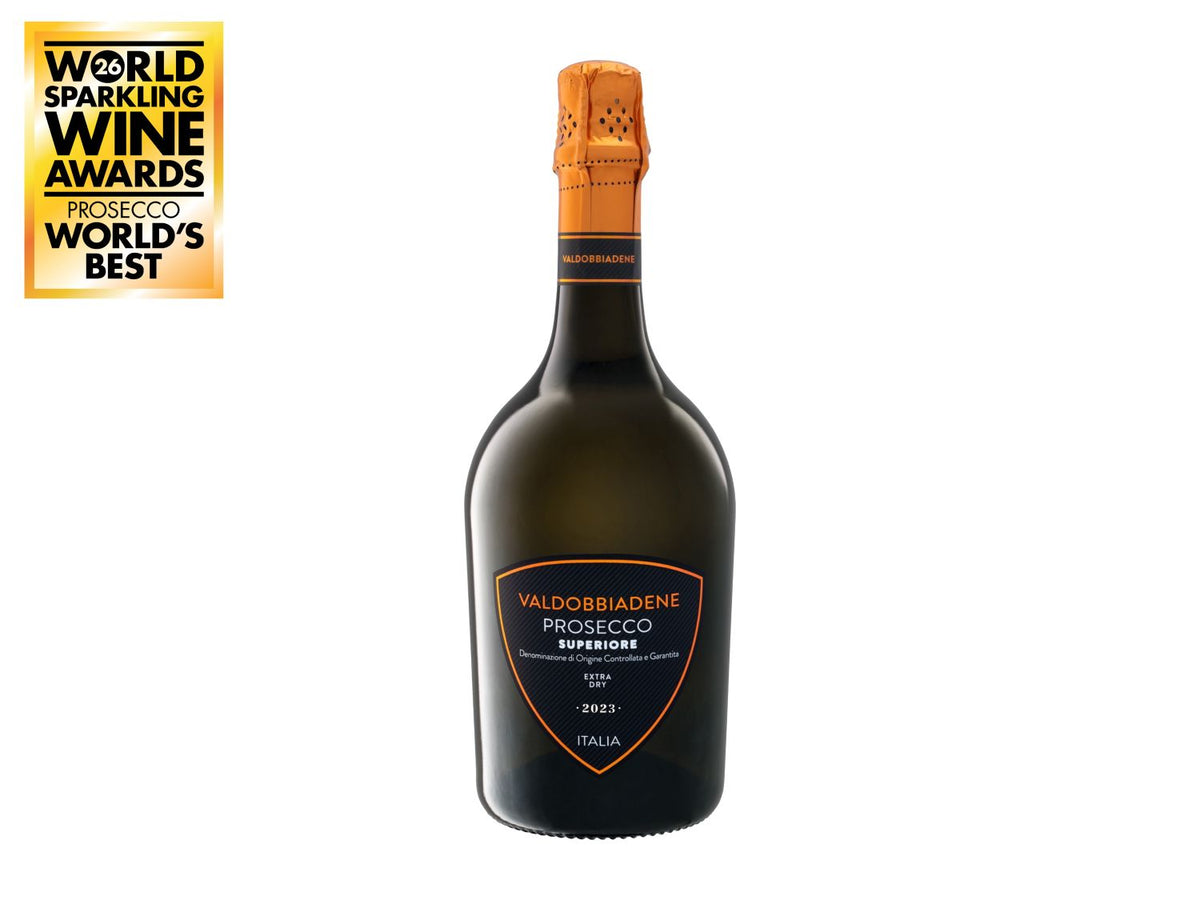 Prosecco Spumante Conegliano sparkling wine, UK version