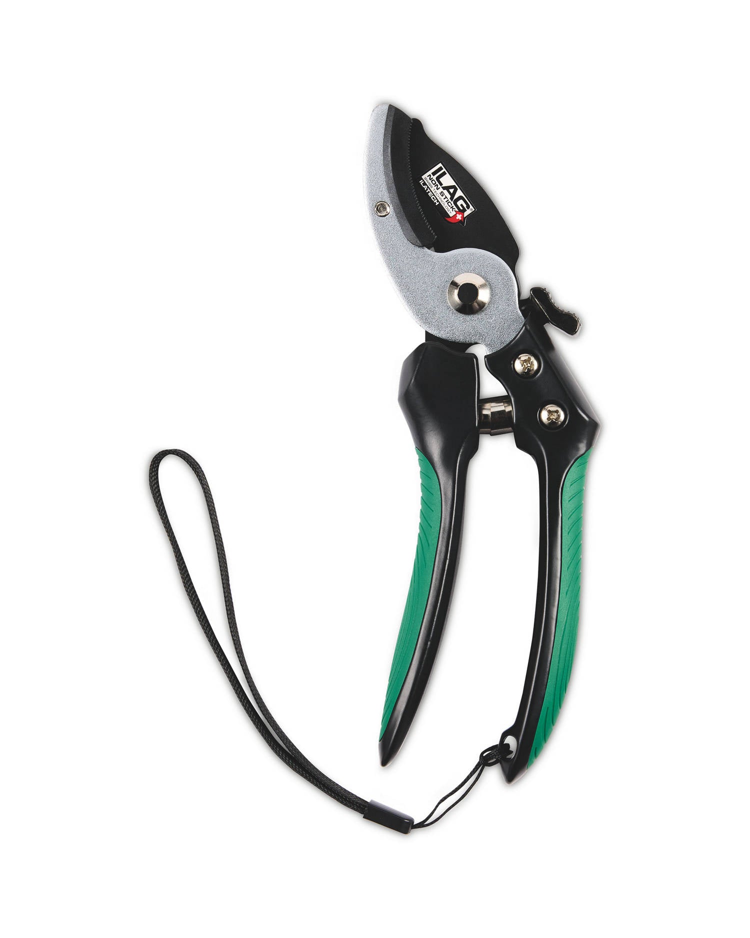 Garden pruner with non-stick cutting blade and ergonomic handles - British product