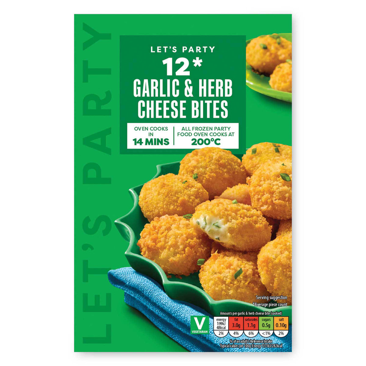 Garlic & Herb Cheese Bites 12 Pack, UK version