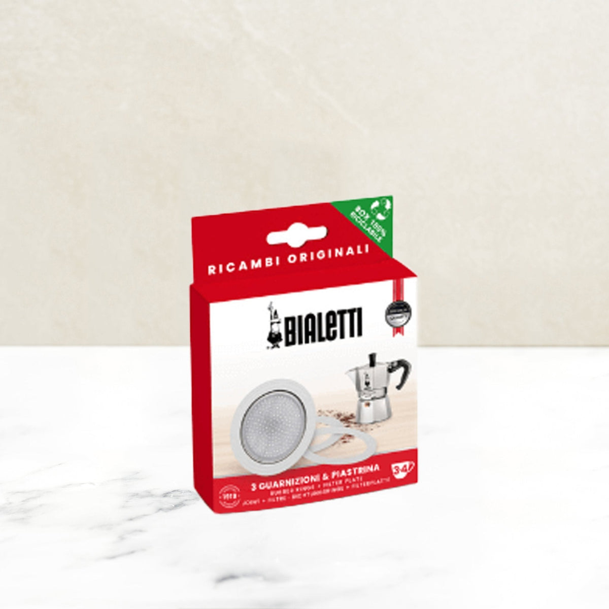 Bialetti Moka Pot Gasket  Filter