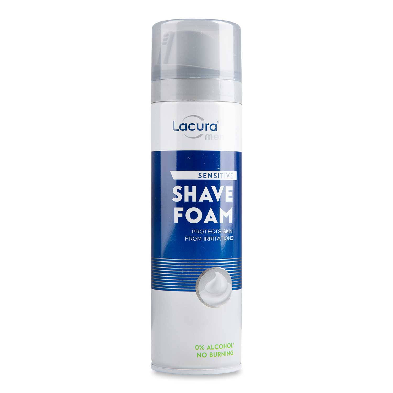 Shaving foam and gel in a can, imported from the UK