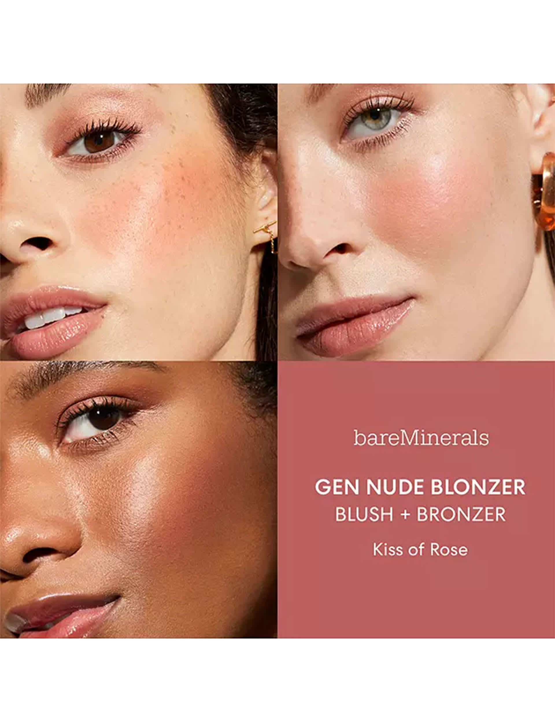 bareMinerals Gen Nude Blonzer blush-bronzer powder 3.8g, UK version