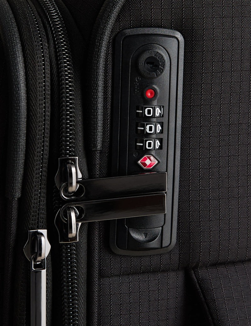 Geneva soft cabin carry-on suitcase with 4 wheels, UK version