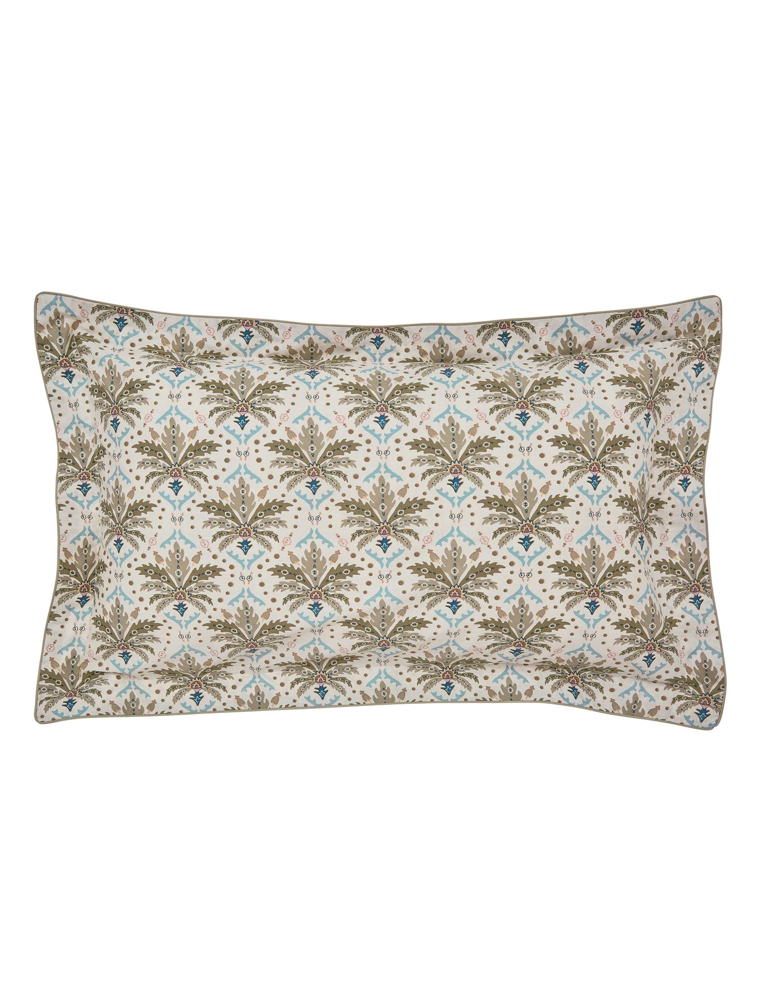 Geometric palm print bedding set, imported from the UK