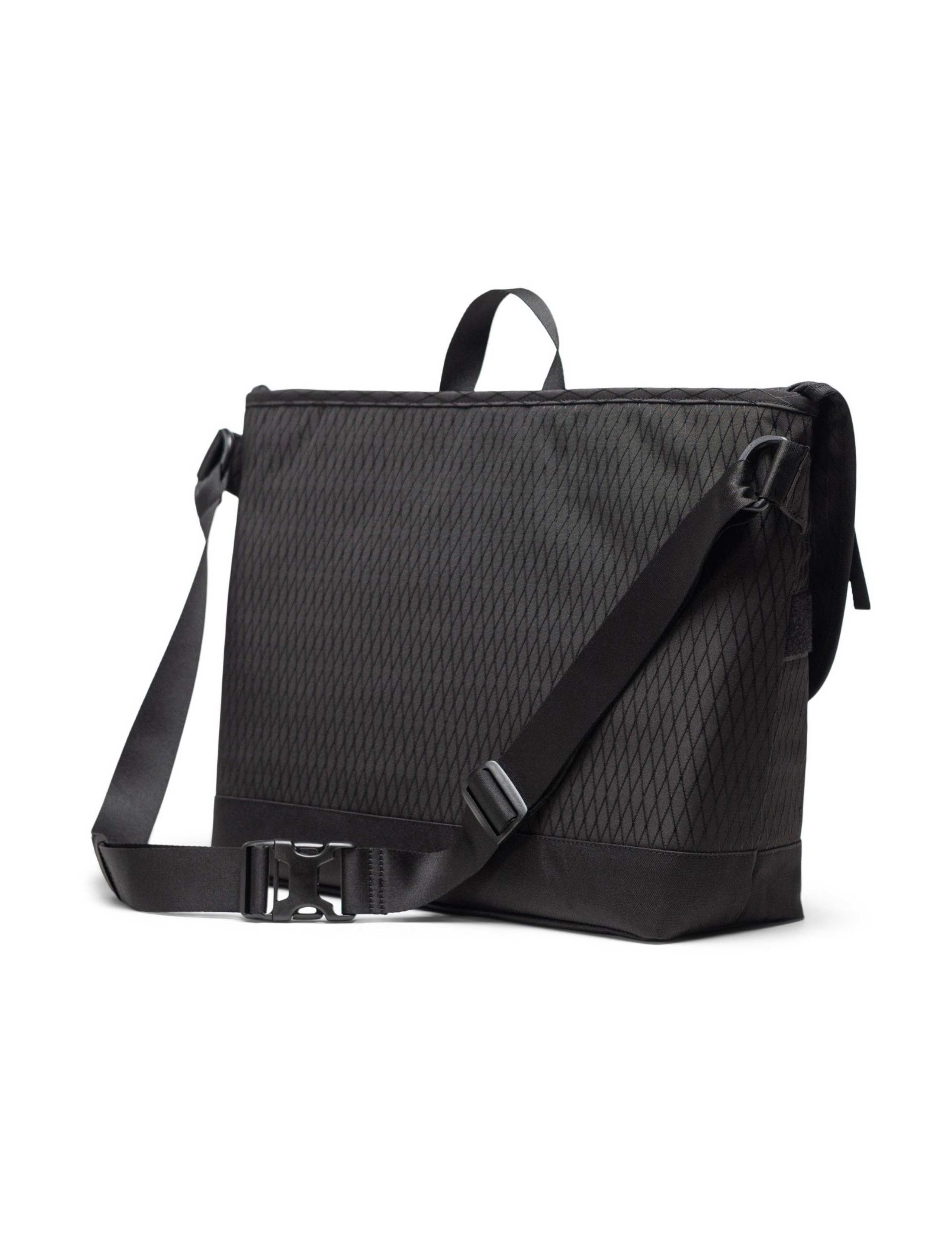 Herschel geometric messenger bag, imported from the UK