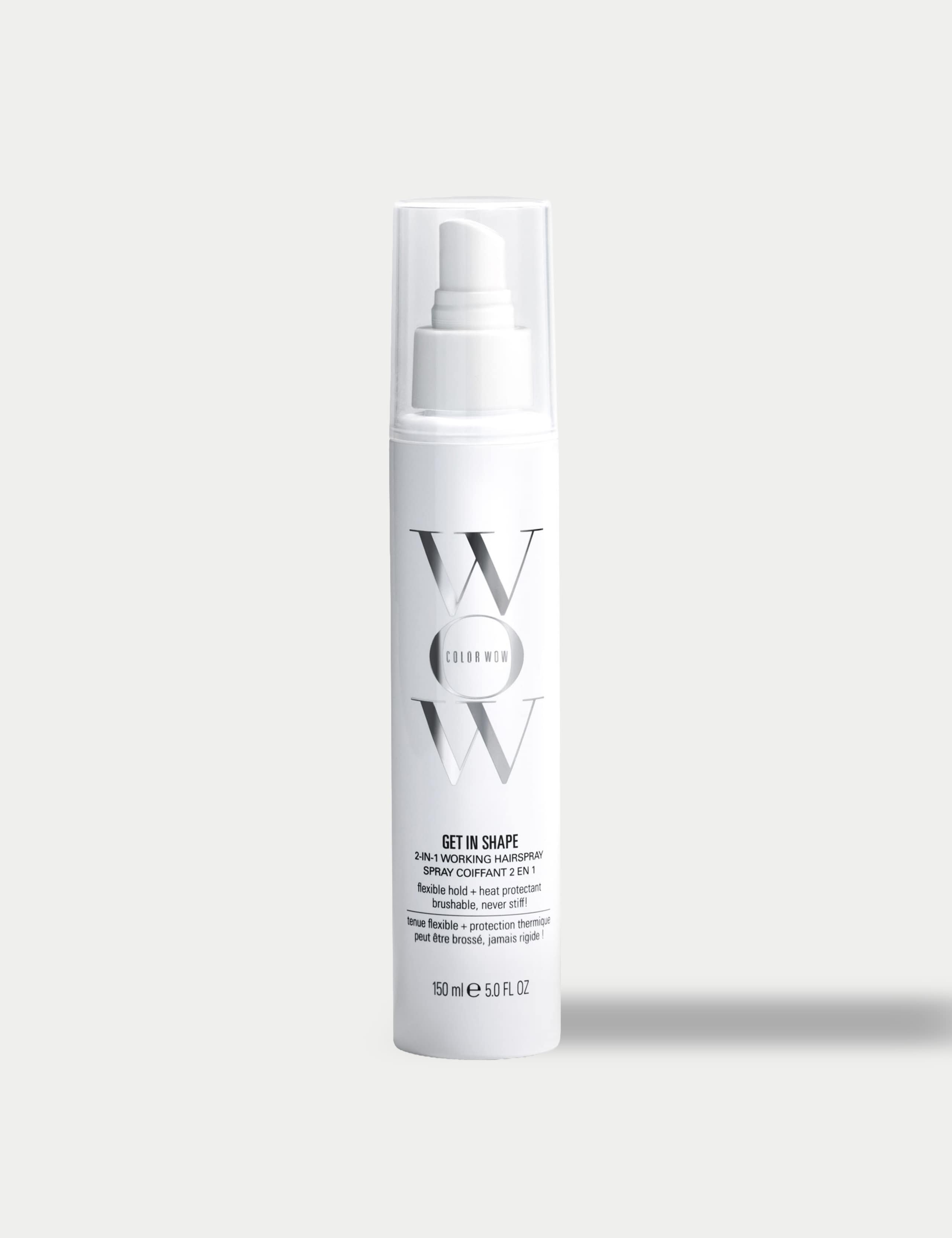 Get In Shape Working Hairspray 150ml non-aerosol styling spray, UK version