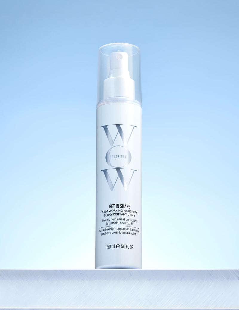 Get In Shape Working Hairspray 150ml non-aerosol styling spray, UK version