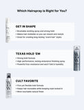 Get In Shape Working Hairspray 150ml non-aerosol styling spray, UK version