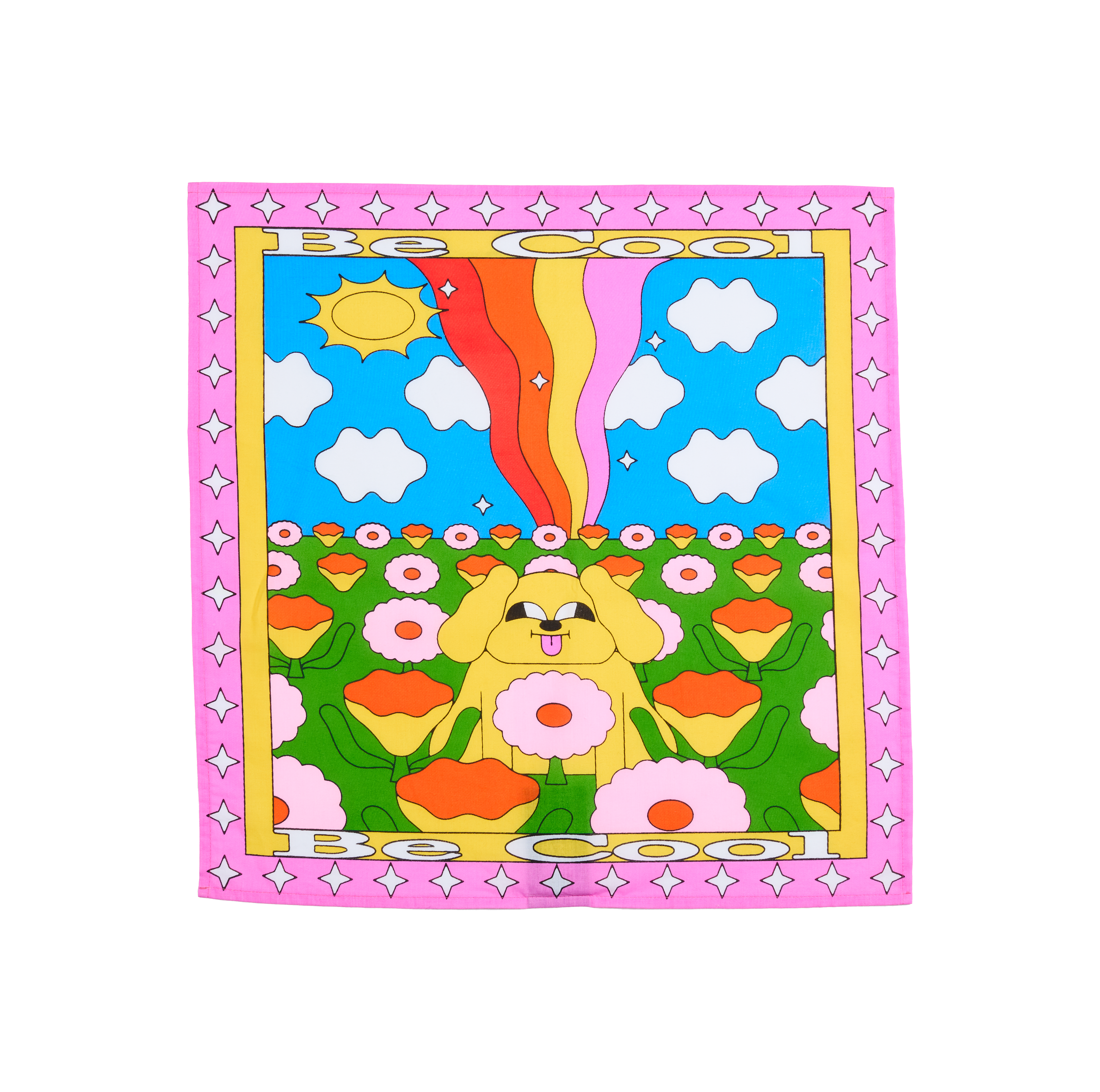 Lush Be Cool Knot Wrap gift 50x50cm - British product