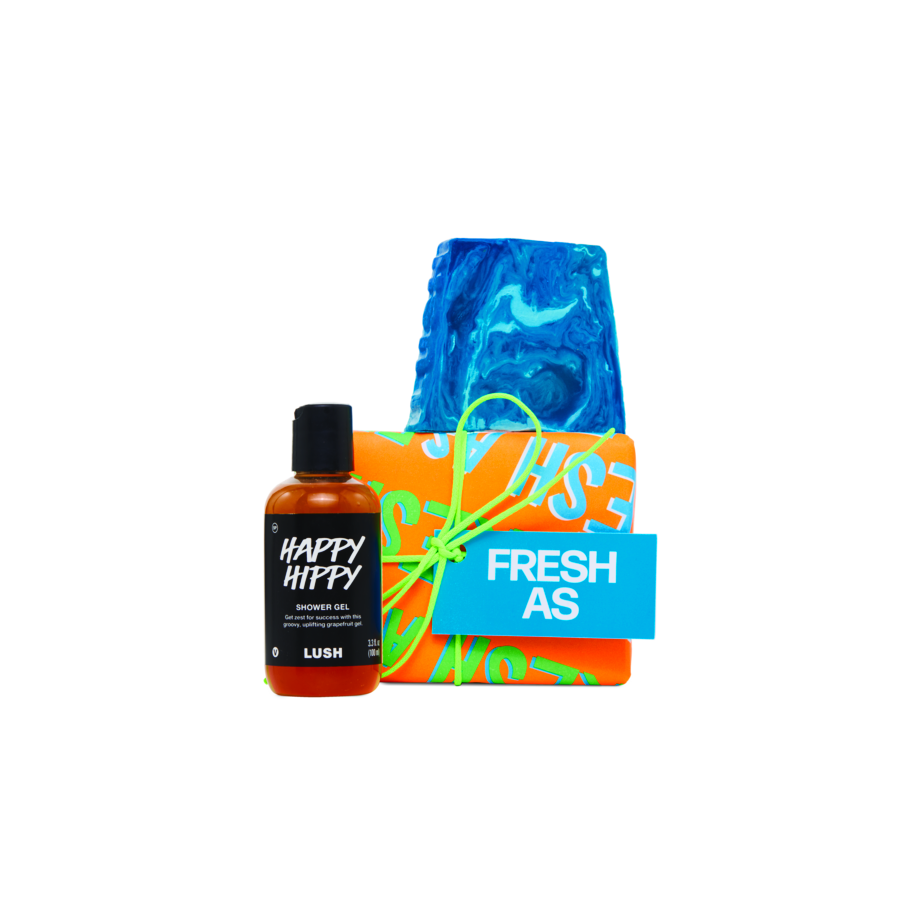 Lush Fresh As Gift set, citrus and eucalyptus shower treats, UK version