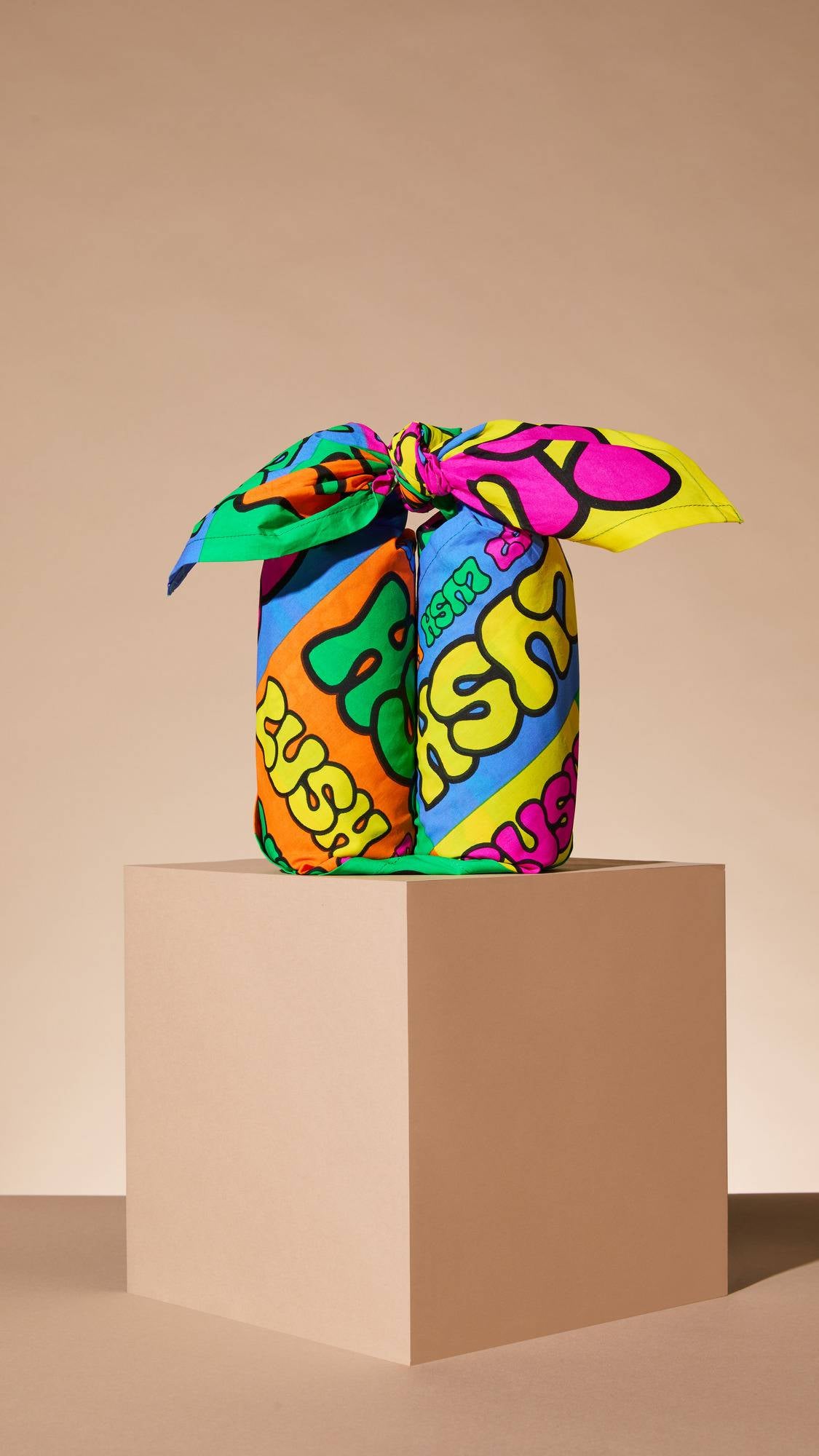 Lush Party Like It's 1995 Knot Wrap 70x70cm, imported from the UK