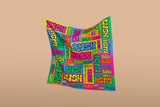 Lush Party Like It's 1995 Knot Wrap 70x70cm, imported from the UK