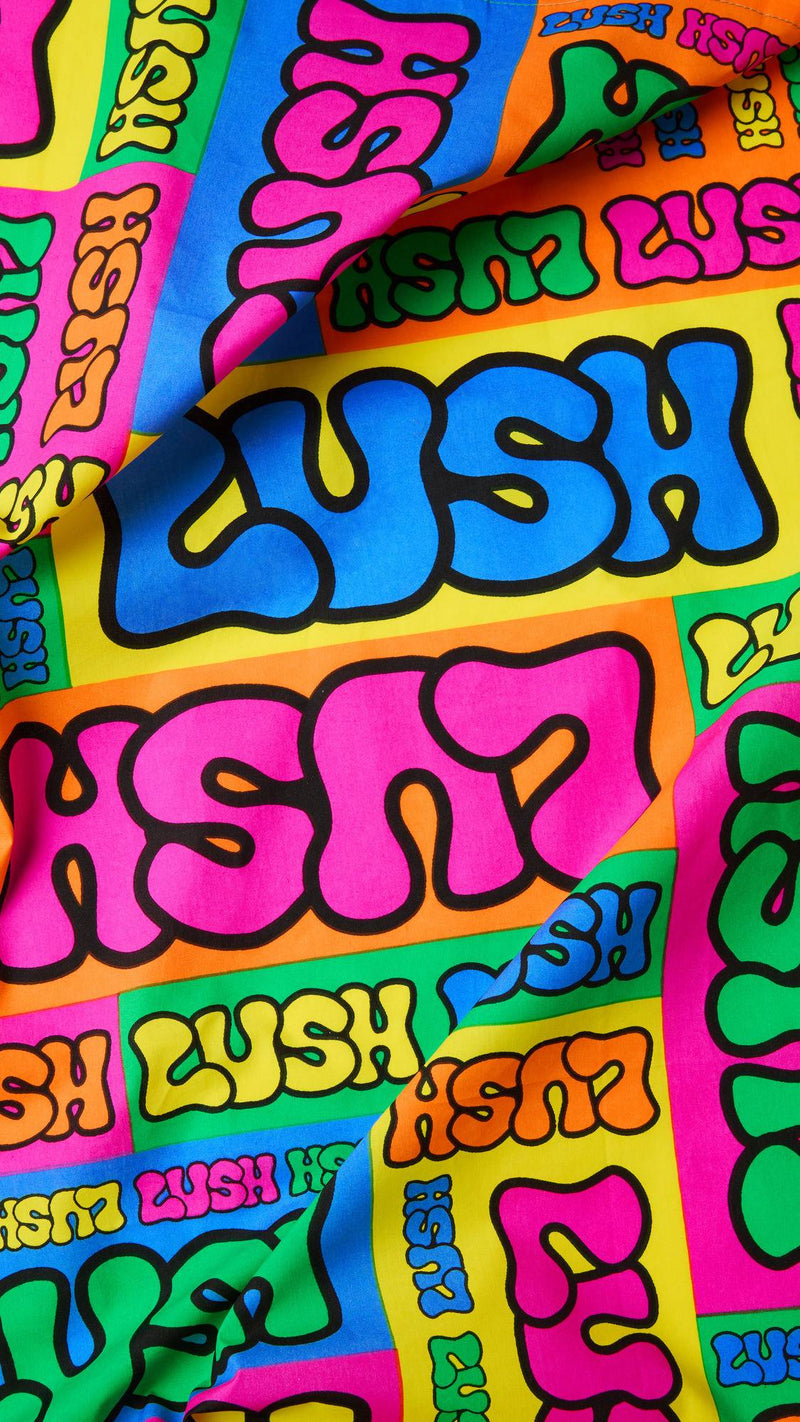Lush Party Like It's 1995 Knot Wrap 70x70cm, imported from the UK