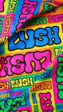 Lush Party Like It's 1995 Knot Wrap 70x70cm, imported from the UK