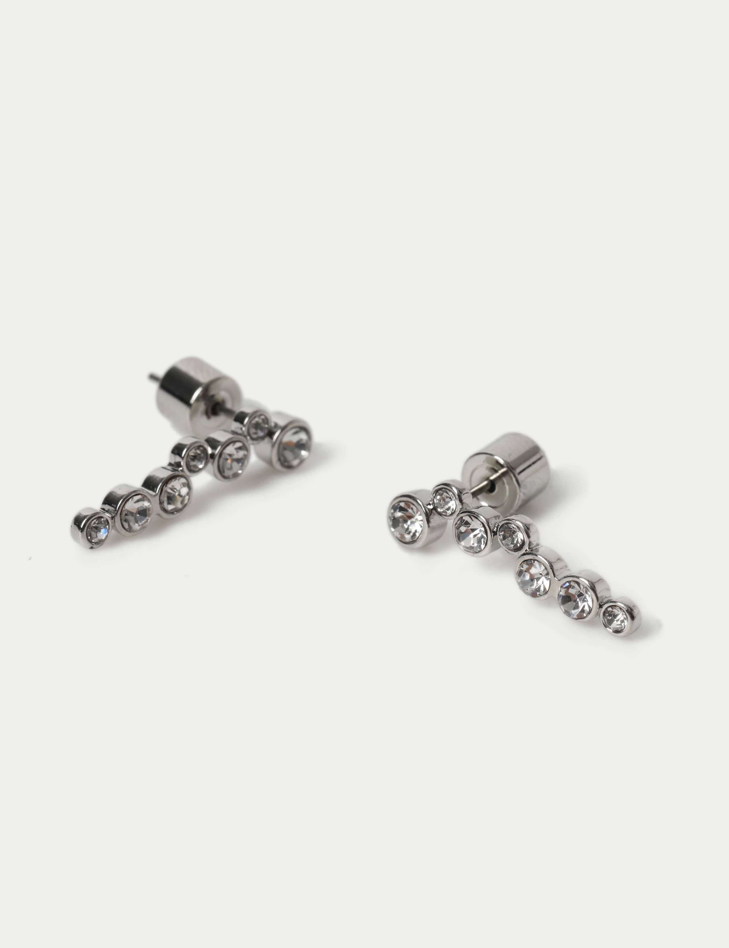 Climber stud earrings 21mm, UK version