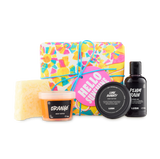 Lush Hello Sunshine gift set with four bath products - British product