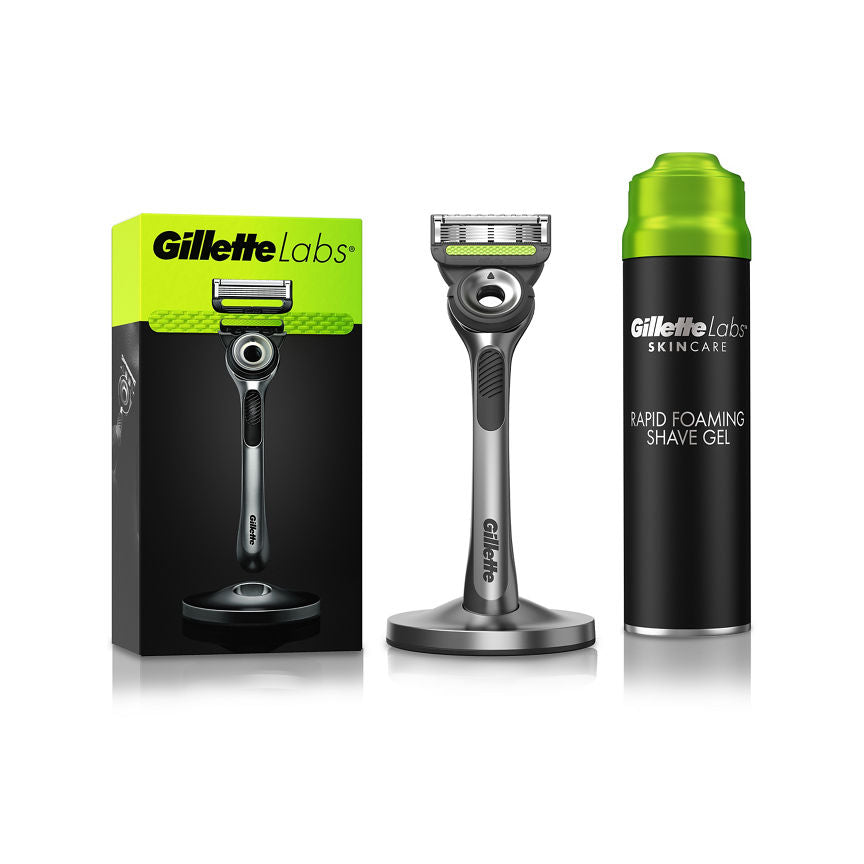 Gillette Labs Exfoliating Razor & Shave Gel Bundle GOODS ASDA   