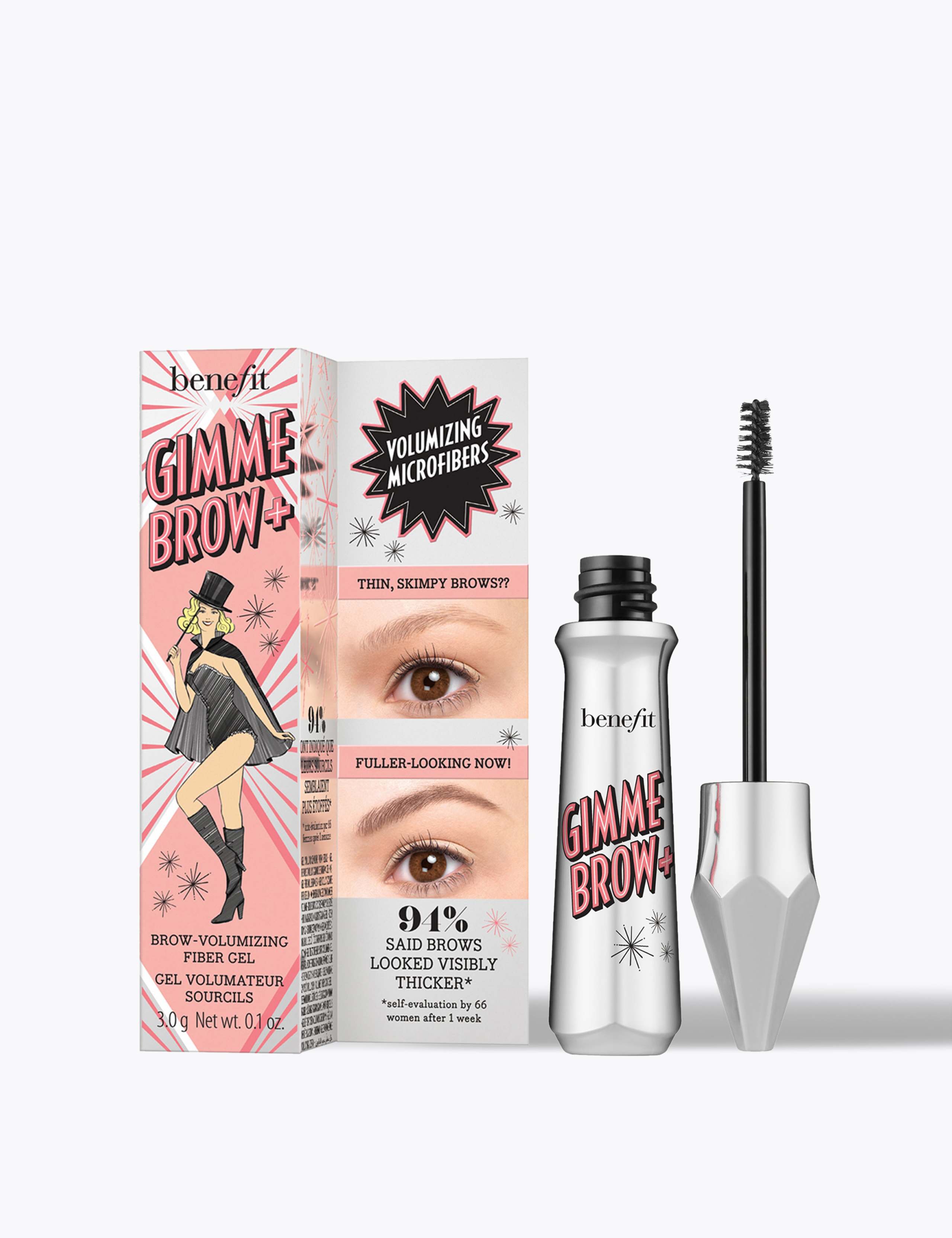 Benefit Gimme Brow + Volumising Eyebrow Gel 3g, UK version
