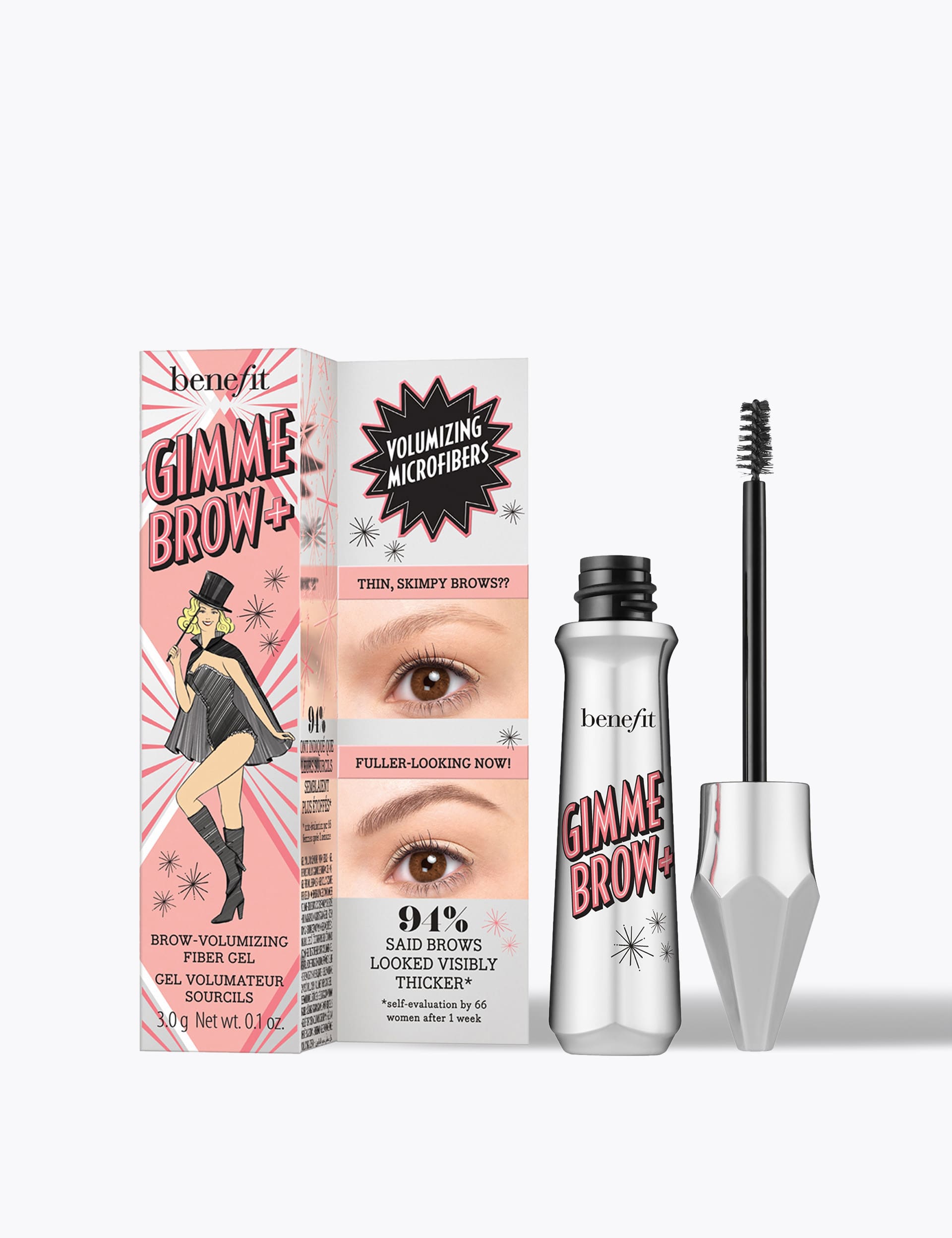 Benefit Gimme Brow + Volumising Eyebrow Gel 3g, UK version