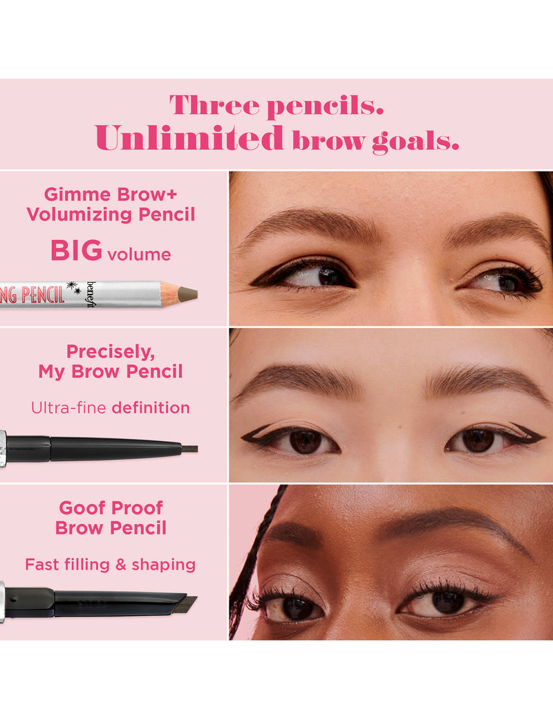 Benefit Gimme Brow + Volumising Eyebrow Pencil 1.19g, UK version