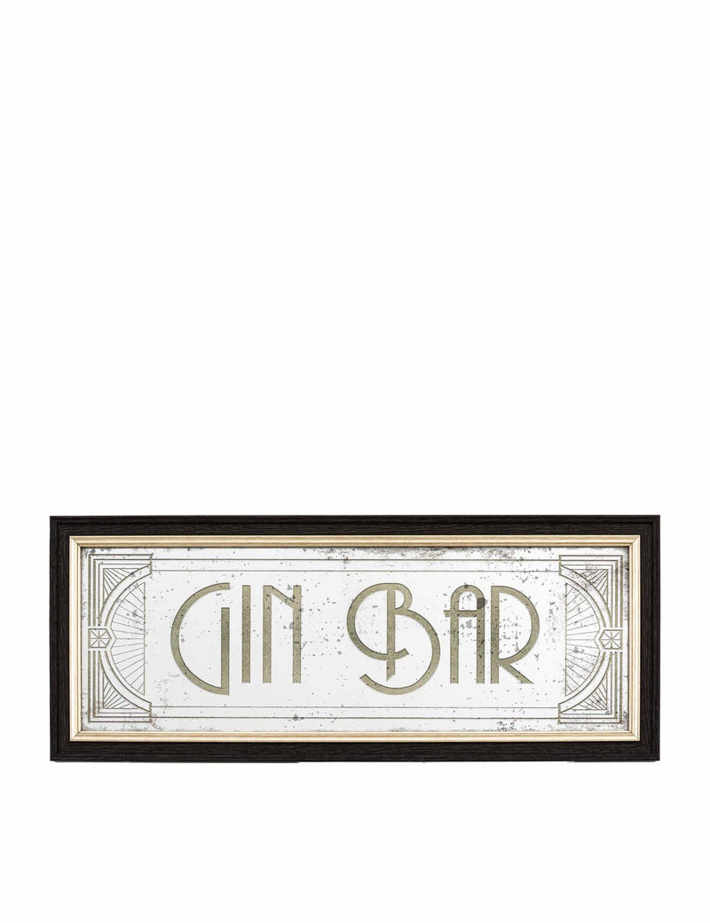 Gallery Direct Gin Bar medium wall mirror, UK version
